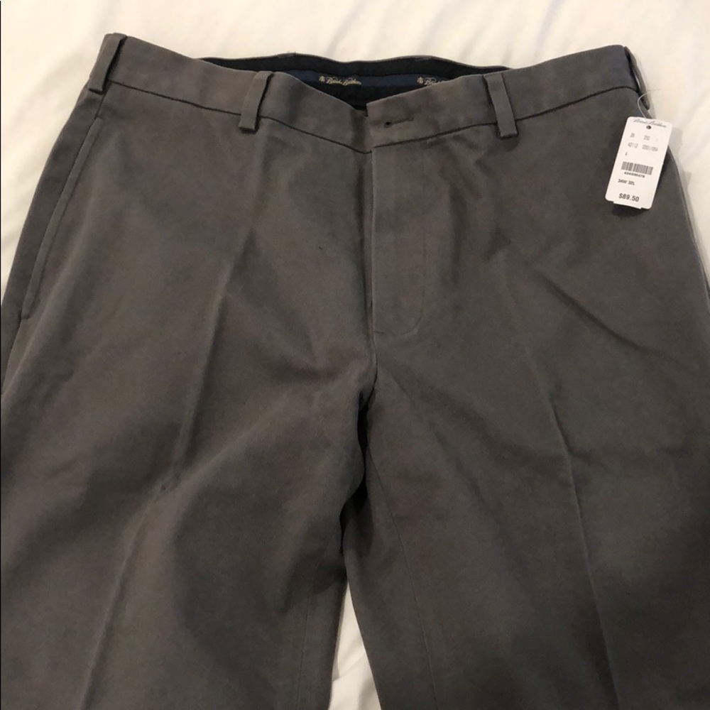 Brooks Brother Clark Advantage Chino - Gray 34